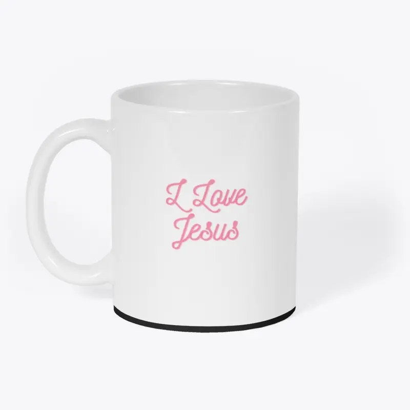 I Love Jesus Pink